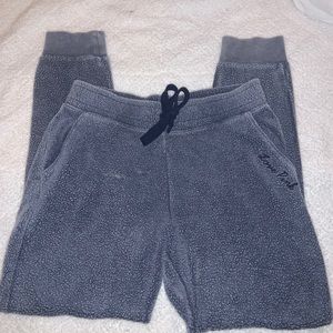 Pink Brand Fleece joggers! Super comfy!